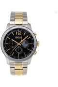  Shop Authentic Hugo Boss Professional Black Dial Two Tone Steel Strap Watch for Men - 1513529 - Luxxuri