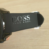  Shop Authentic Hugo Boss Velocity Black Dial Black Rubber Strap Watch for Men - 1513720 - Luxxuri