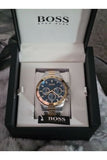  Shop Authentic Hugo Boss Hero Blue Dial Two Tone Steel Strap Watch for Men - 1513767 - Luxxuri