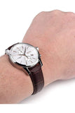  Shop Authentic Hugo Boss Jet White Dial Brown Leather Strap Watch for Men - 1513280 - Luxxuri