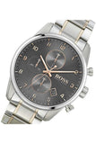  Shop Authentic Hugo Boss Skymaster Grey Dial Two Tone Steel Strap Watch for Men - 1513789 - Luxxuri