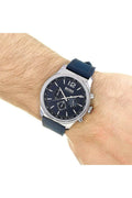  Shop Authentic Hugo Boss Professional Chronograph Blue Dial Blue Silicone Strap Watch for Men - 1513526 - Luxxuri