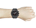 Hugo Boss Aero Black Dial Black Steel Strap Watch for Men - 1513771