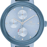 Shop Authentic Tommy Hilfiger Joy Chronograph Blue Dial Blue Steel Strap Watch For Women - 1782535 - Luxxuri