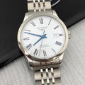  Shop Authentic Longines Record Automatic Stainless Steel 40mm Watch for Men - L2.821.4.11.6 - Luxxuri