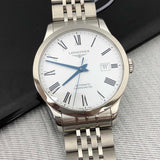 Shop Authentic Longines Record Automatic Stainless Steel 40mm Watch for Men - L2.821.4.11.6 - Luxxuri