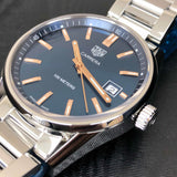  Shop Authentic Tag Heuer Carrera Quartz Blue Dial Silver Steel Strap Watch for Women - WAR1112.BA0601 - Luxxuri