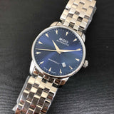  Shop Authentic Mido Baroncelli II Automatic Blue Dial Silver Steel Strap Watch For Men - M8600.4.15.1 - Luxxuri