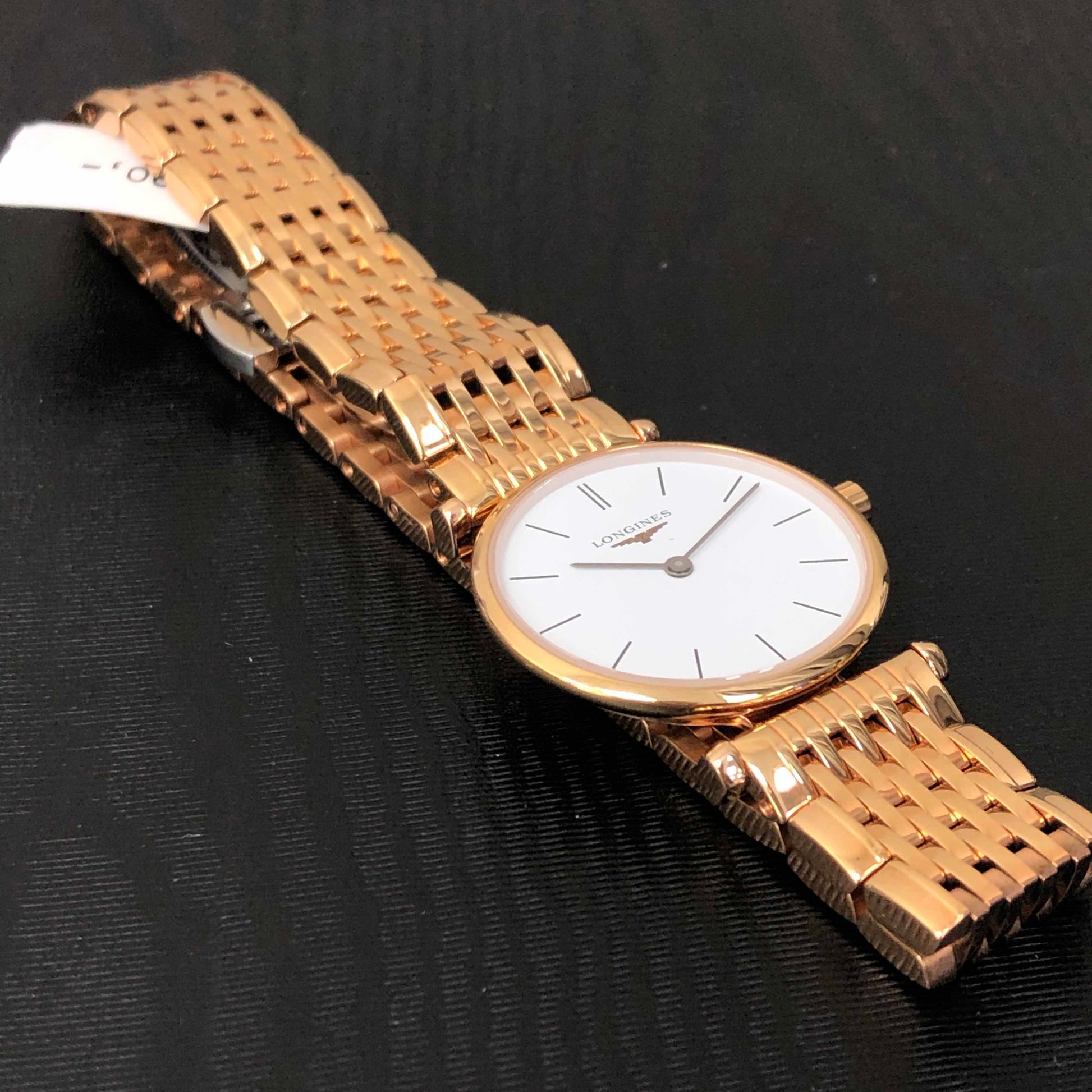  Shop Authentic Longines La Grande Classique White Dial Rose Gold Mesh Bracelet Watch for Women - L4.209.1.92.8 - Luxxuri