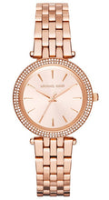 Michael Kors Darci Rose Gold Dial Rose Gold Steel Strap Watch for Women - MK3431