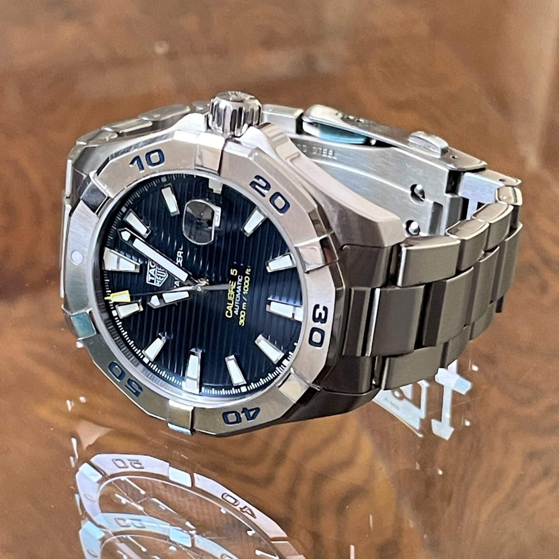Tag Heuer Aquaracer Blue Dial Watch for Men - WAY2012.BA0927