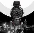  Shop Authentic Versace V-Racer Aion Chronograph Black Dial Black Leather Strap Watch for Men - VBR030017 - Luxxuri