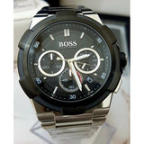  Shop Authentic Hugo Boss Supernova Chronograph Black Dial Silver Steel Strap Watch for Men - 1513359 - Luxxuri