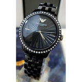  Shop Authentic Emporio Armani Ceramica Crystals Black Dial Black Ceramic Strap Watch For Women - AR1478 - Luxxuri