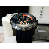  Shop Authentic Hugo Boss Motorsport Special Edition Black Dial Black Rubber Strap Watch For Men - HB1512662 - Luxxuri