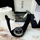  Shop Authentic Hugo Boss Motorsport Special Edition Black Dial Black Rubber Strap Watch For Men - HB1512662 - Luxxuri