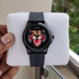  Shop Authentic Gucci G Timeless Cat Motif Black Dial Black Leather Strap Unisex Watch - YA1264021 - Luxxuri