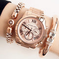  Shop Authentic Michael Kors Cooper Rose Gold Rose Gold Steel Strap Watch for Women - MK6275 - Luxxuri