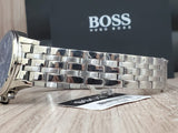  Shop Authentic Hugo Boss Jet Blue Dial Silver Steel Strap Watch for Men - 1513384 - Luxxuri