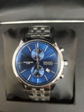  Shop Authentic Hugo Boss Jet Blue Dial Silver Steel Strap Watch for Men - 1513384 - Luxxuri