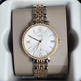  Shop Authentic Fossil Jacqueline White Dial Two Tone Steel Strap Watch for Women - ES3634 - Luxxuri
