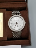  Shop Authentic Michael Kors Darci Silver Dial Silver Stainless Steel Strap Watch for Women - MK3190 - Luxxuri
