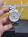  Shop Authentic Michael Kors Runway Silver Dial Silver Steel Strap Watch for Women - MK5076 - Luxxuri
