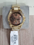  Shop Authentic Michael Kors Bradshaw Brown Dial Gold Steel Strap Watch for Women - MK5502 - Luxxuri