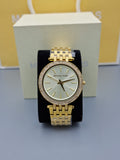  Shop Authentic Michael Kors Darci Silver Dial Gold Stainless Steel Strap Watch for Women - MK3191 - Luxxuri