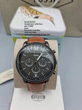  Shop Authentic Fossil Neutra Chronograph Grey Dial Brown Leather Strap Watch for Men - FS5512 - Luxxuri
