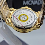  Shop Authentic Movado Series 800 Blue Dial Gold Steel Strap Watch For Men - 2600144 - Luxxuri