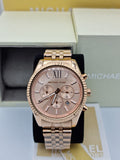  Shop Authentic Michael Kors Lexington Gold Dial Gold Steel Strap Watch for Women - MK6473 - Luxxuri