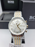  Shop Authentic Hugo Boss Navigator White Dial Two Tone Steel Strap Watch for Men - 1513499 - Luxxuri