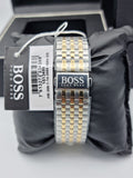  Shop Authentic Hugo Boss Navigator White Dial Two Tone Steel Strap Watch for Men - 1513499 - Luxxuri