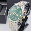  Shop Authentic Hugo Boss Champion Green Dial Silver Steel Strap Watch for Men - 1513878 - Luxxuri