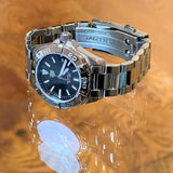  Shop Authentic Tag Heuer Aquaracer Quartz Black Dial Silver Steel Strap Watch for Women - WBD1410.BA0741 - Luxxuri