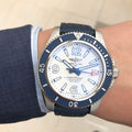  Shop Authentic Breitling Superocean II Automatic 42mm White Dial Blue Rubber Strap Watch for Men - A17366D81A1S2 - Luxxuri