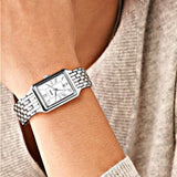  Shop Authentic Fossil Raquel Three Hand Date White Dial Silver Steel Strap Watch for Women - ES5221 - Luxxuri