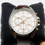  Shop Authentic Hugo Boss Driver Quartz Silver Dial Brown Leather Strap Watch For Men - HB1512881 - Luxxuri