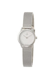  Shop Authentic Calvin Klein Minimal White Dial Silver Mesh Bracelet Watch for Women - K3M2312Y - Luxxuri
