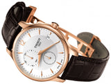  Shop Authentic Tissot T Classic Tradition Chronograph White Dial Brown Leather Strap Watch For Men - T063.617.36.037.00 - Luxxuri