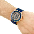  Shop Authentic Guess Maverick Blue Dial Blue Rubber Strap Watch for Men - W0485G1 - Luxxuri