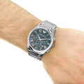  Shop Authentic Emporio Armani Chronograph Quartz Blue Dial Silver Steel Strap Watch For Men - AR11082 - Luxxuri
