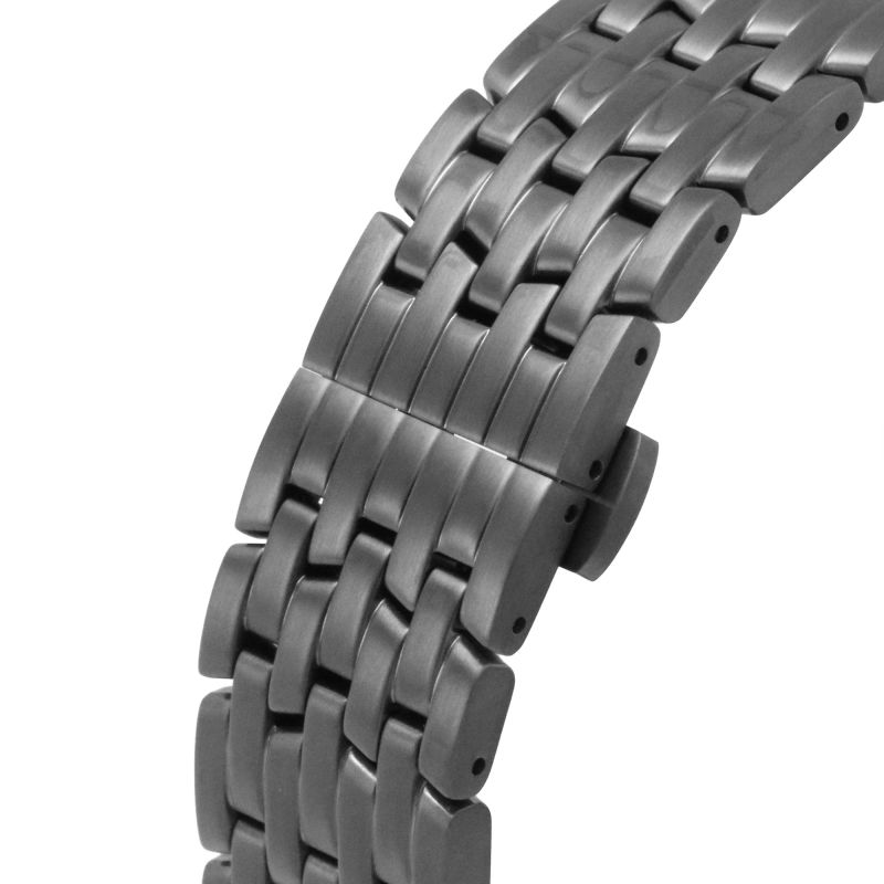  Shop Authentic Versace Viamond Quartz Black Dial Grey Steel Strap Watch For Men - VEPO00520 - Luxxuri