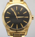  Shop Authentic Armani Exchange Nico Analog Black Dial Gold Steel Strap Watch For Men - AX2328 - Luxxuri