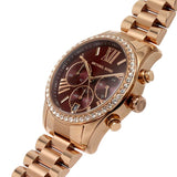  Shop Authentic Michael Kors Lexington Chronograph Red Dial Rose Gold Steel Strap Watch For Women - MK7275 - Luxxuri