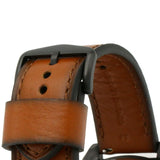  Shop Authentic Fossil Bronson Black Dial Brown Leather Strap Watch for Men - FS5714 - Luxxuri