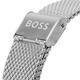  Shop Authentic Hugo Boss Sophio Blue Dial Silver Mesh Bracelet Watch for Men - 1513942 - Luxxuri