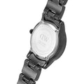  Shop Authentic Daniel Wellington Iconic Link Ceramic Black Dial Black Steel Strap Watch For Women - DW00100415 - Luxxuri