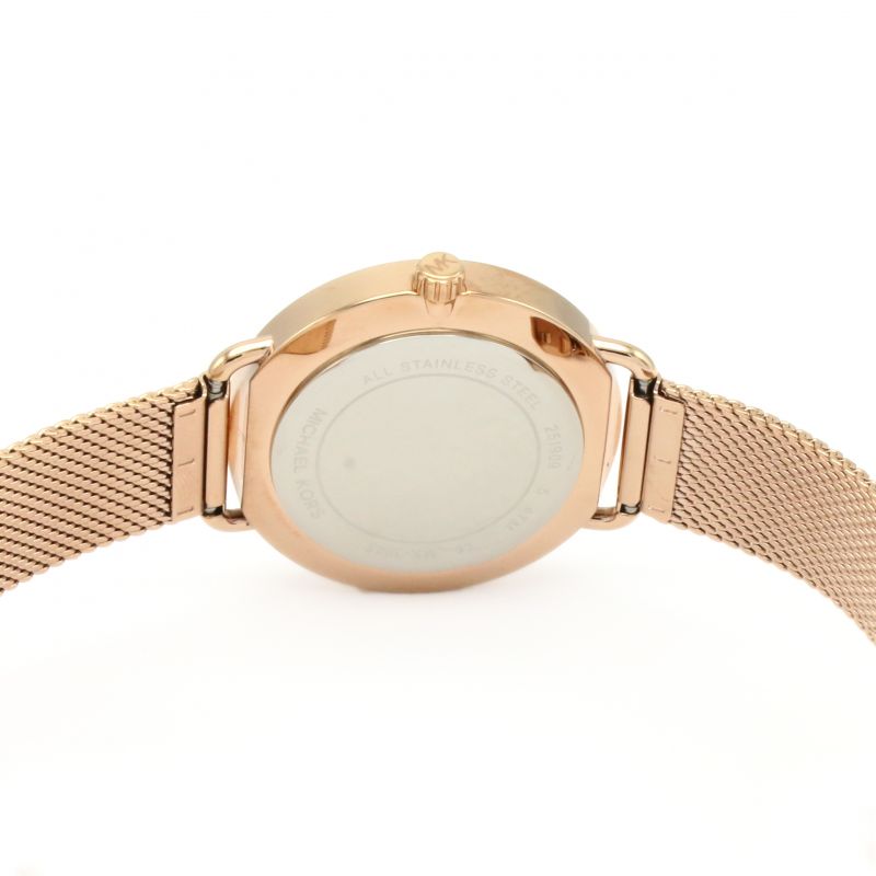  Shop Authentic Michael Kors Portia Rose Gold Dial Rose Gold Mesh Bracelet Watch for Women - MK3845 - Luxxuri